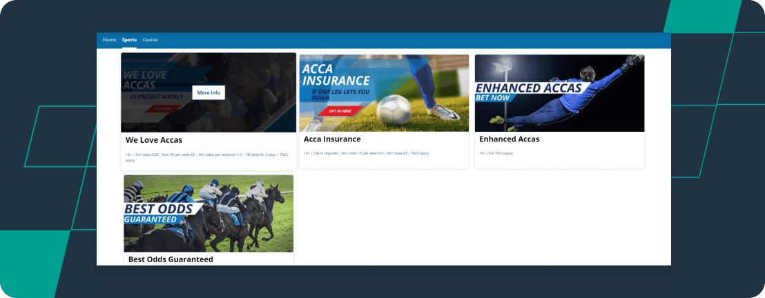 Sports Promotions on Sportingbet